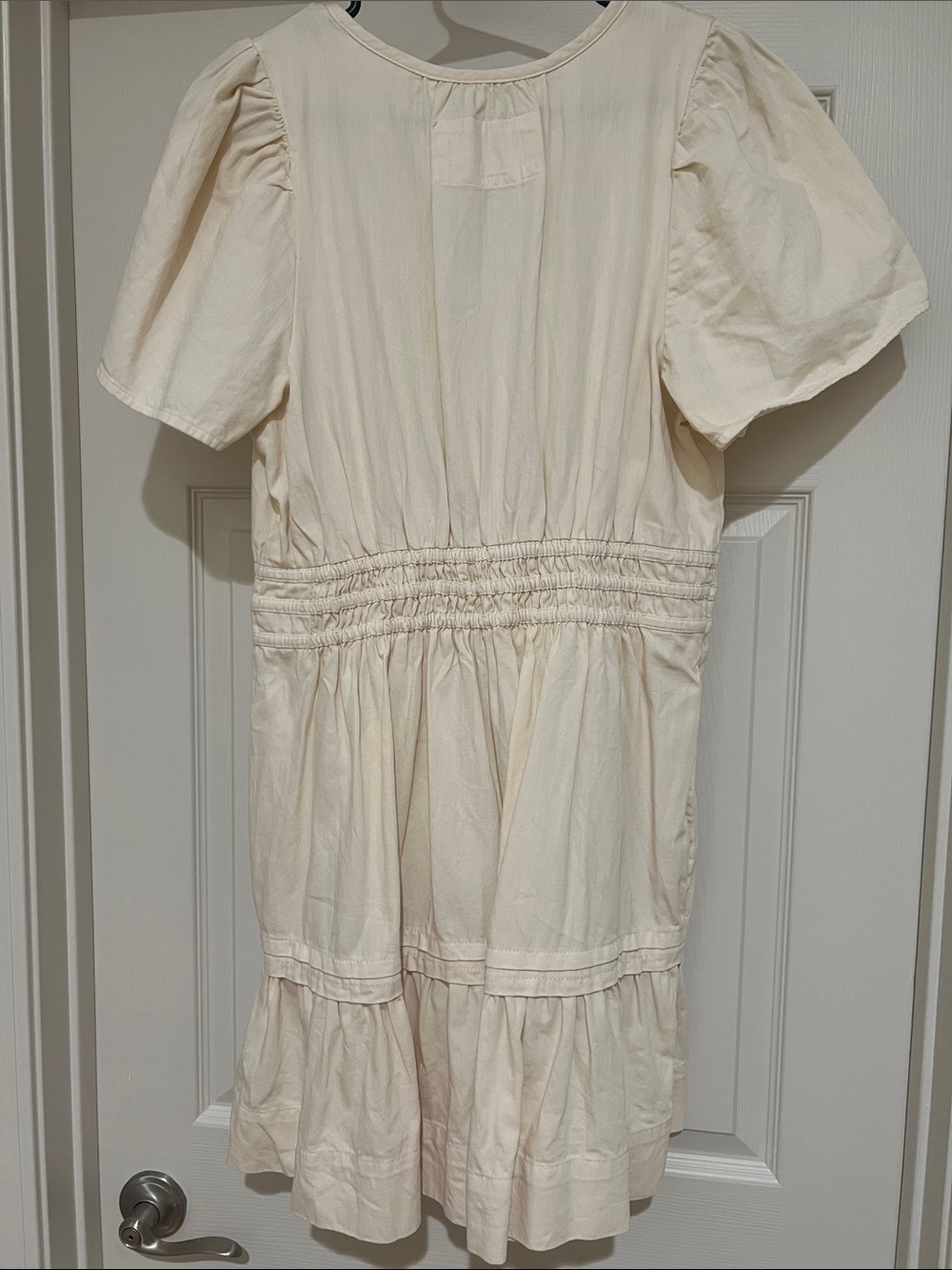 Anthropologie Somerset Mini Cream Dress - Picture 2 of 3